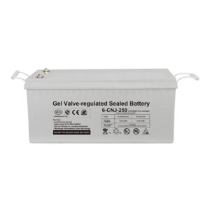 6000 times deep cycle 12V 250Ah lead acid gel battery for solar energy storage use
