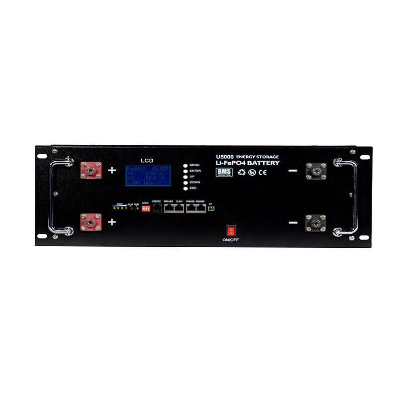 Home Energy Storage Battery Rack-mounted LiFePO4 lithium batteries 48v 51.2V 100Ah 200Ah