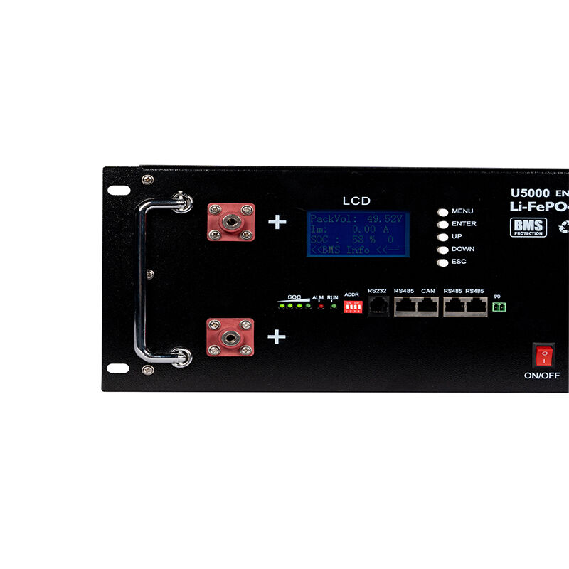 Home Energy Storage Battery Rack-mounted LiFePO4 lithium batteries 48v 51.2V 100Ah 200Ah