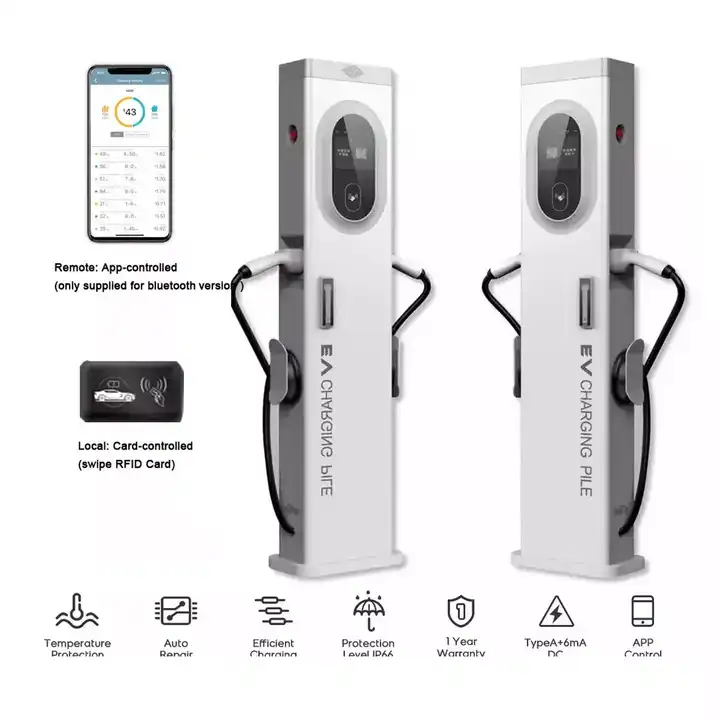 High Standard EV Charging Station 14KW 22KW 44KW DC Fast EV Charger 22KW Car Charging Commercial Charging station