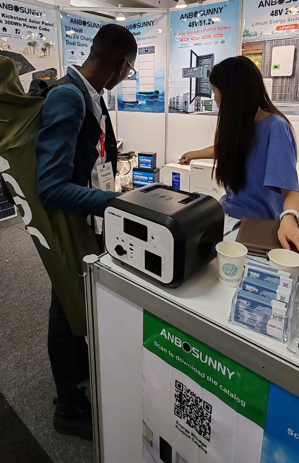Anbosunny Successfully Participated in Solar & Storage Live South Africa 2024