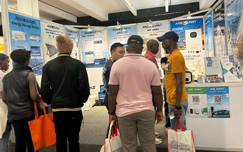 Anbosunny Successfully Participated in Solar & Storage Live South Africa 2024