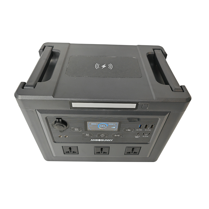 2000W solar outdoor power supply with lithium ion batteries camping food truck Portable power bank power station