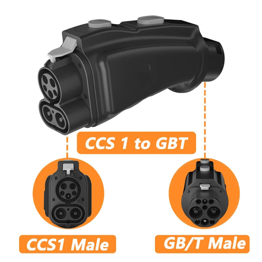 CCS 1 to GB/T Adapter 200A DC Fast Charging Adapter for Chinese Electric Vehicle