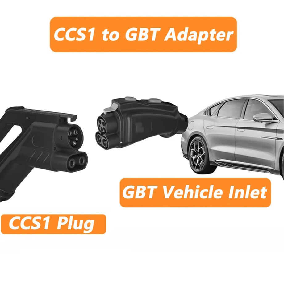 CCS 1 to GB/T Adapter 200A DC Fast Charging Adapter for Chinese Electric Vehicle