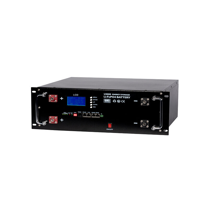 Home Energy Storage Battery Rack-mounted LiFePO4 lithium batteries 48v 51.2V 100Ah 200Ah
