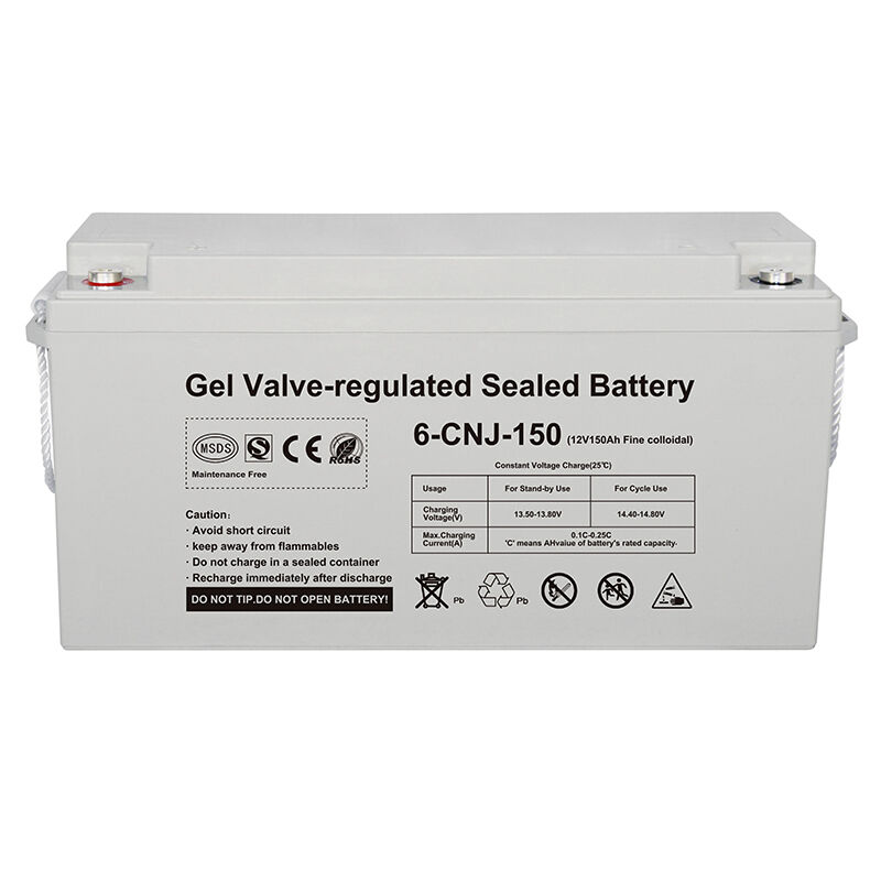 Factory price good quality 12V 150Ah AGM deep cycle lead acid gel battery for solar system