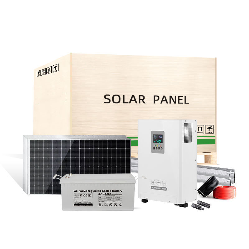 High efficiency 8kw 10kw 15kw kw 30kw off grid solar power generator system for home use