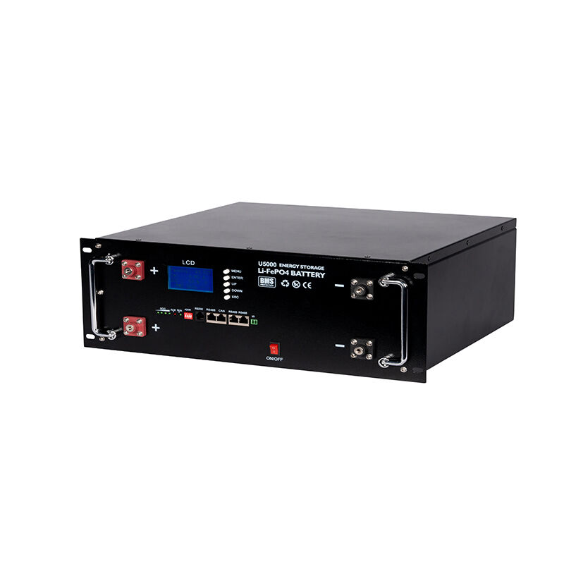 Home Energy Storage Battery Rack-mounted LiFePO4 lithium batteries 48v 51.2V 100Ah 200Ah