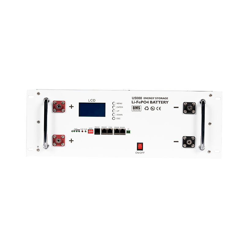 Home Energy Storage Battery Rack-mounted LiFePO4 lithium batteries 48v 51.2V 100Ah 200Ah