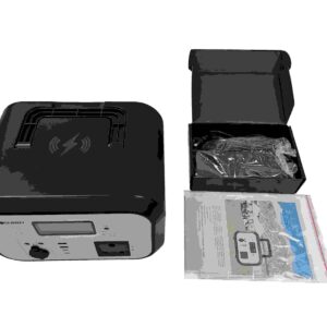 Rechargeable lighting ups 600W portable power banks power station for home backup and outdoor with solar panel