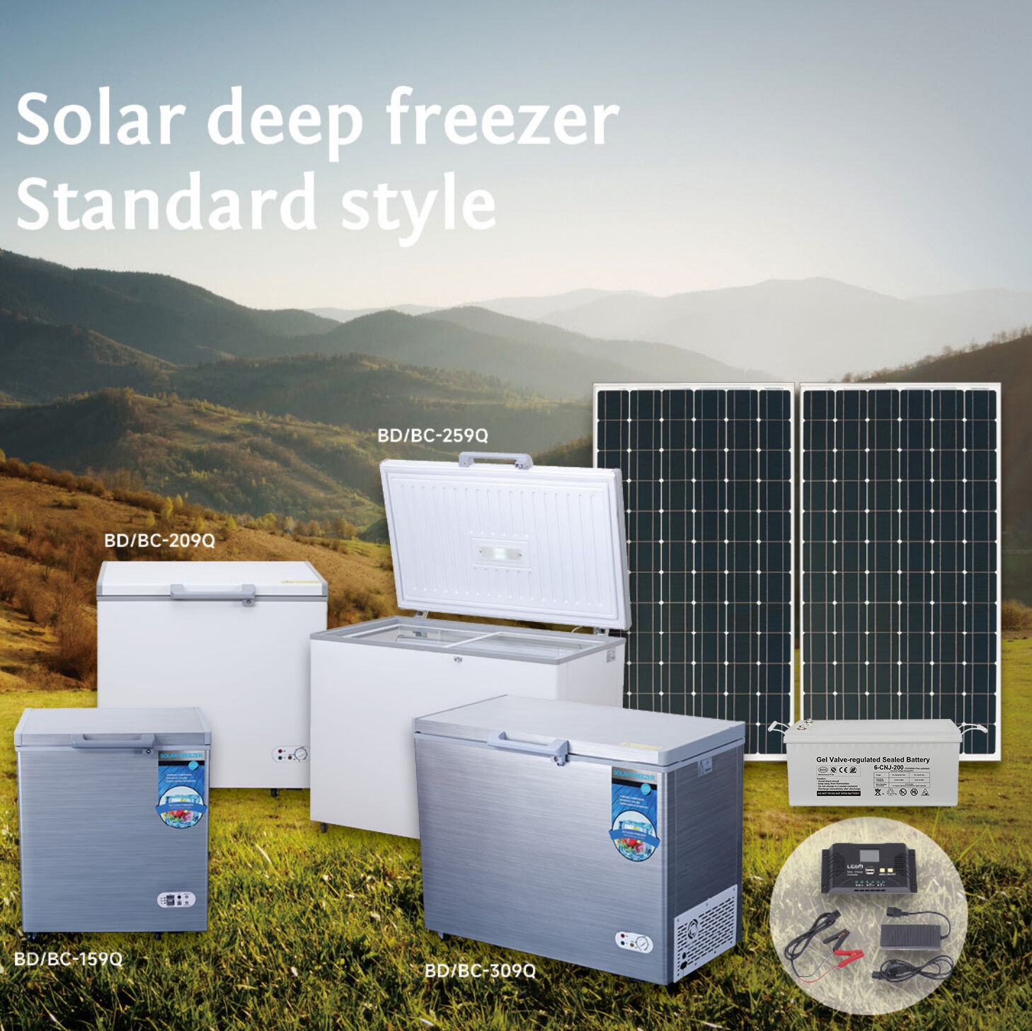 solar freezer 1 - view 2