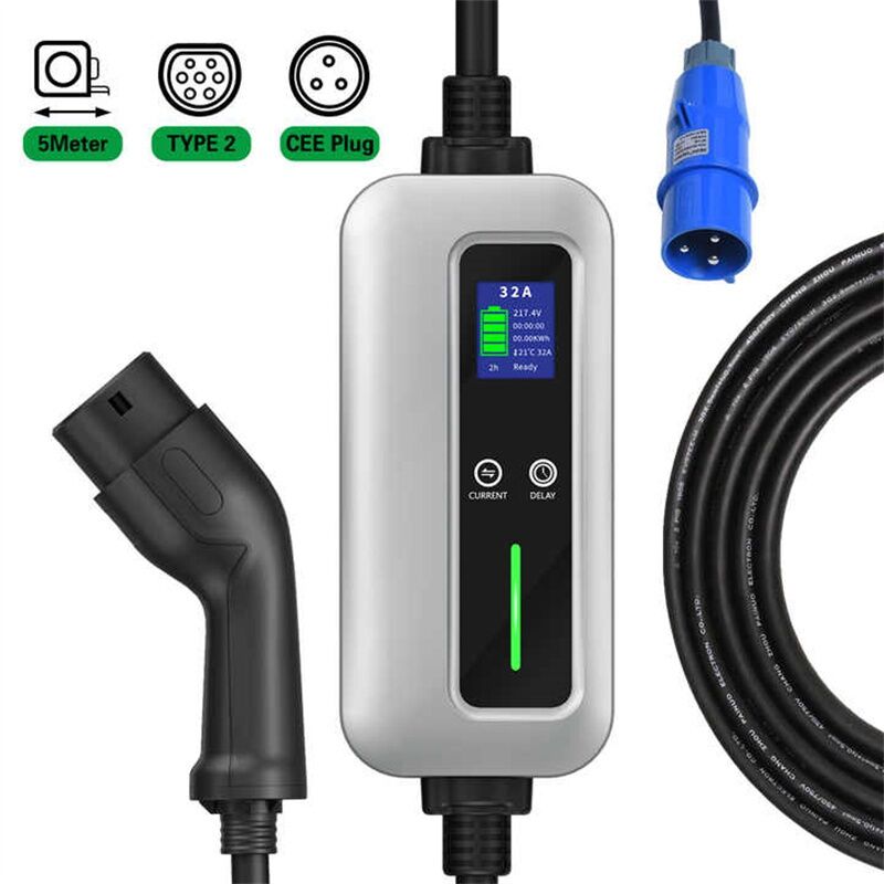 Compact and efficient portable charger for EV on the g