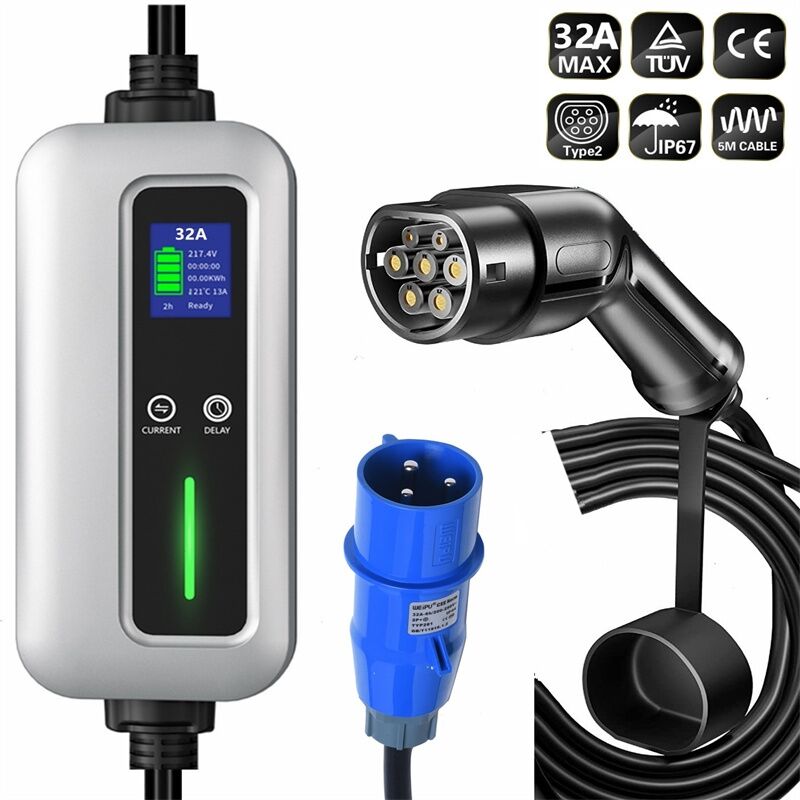 Compact size and easy storage for on-the-road charging needs