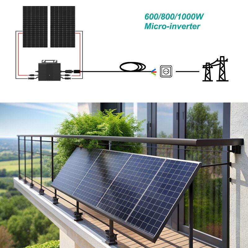 Effective and efficient energy management through micro grid inverters