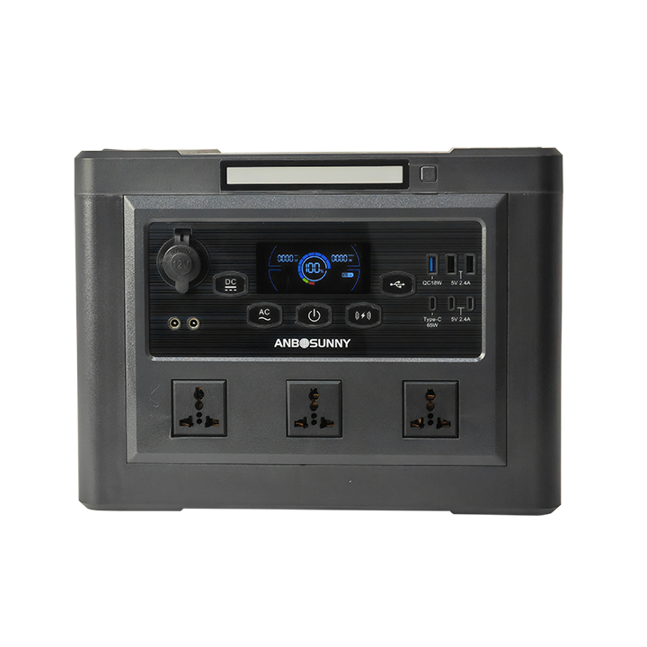 2000W solar outdoor power supply with lithium ion batteries camping food truck Portable power bank power station